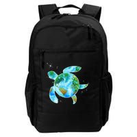 Restore Earth Sea Turtle Art Save The Planet Backpack
