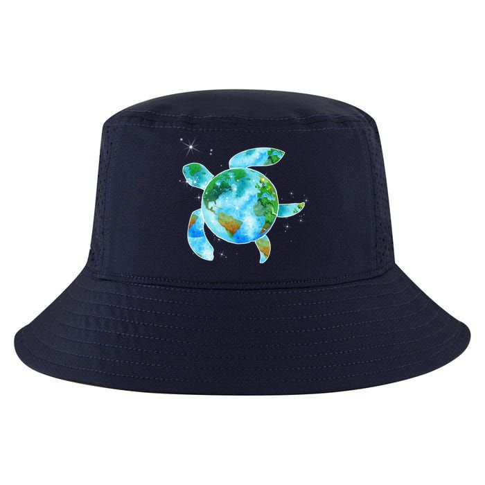 Restore Earth Sea Turtle Art Save The Planet Cool Comfort Performance Bucket Hat