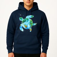Restore Earth Sea Turtle Art Save The Planet Hoodie