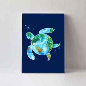 Restore Earth Sea Turtle Art Save The Planet Canvas