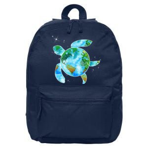 Restore Earth Sea Turtle Art Save The Planet 16 in Basic Backpack