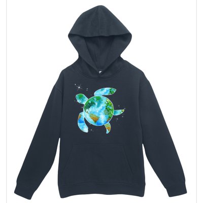 Restore Earth Sea Turtle Art Save The Planet Urban Pullover Hoodie