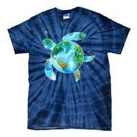 Restore Earth Sea Turtle Art Save The Planet Tie-Dye T-Shirt