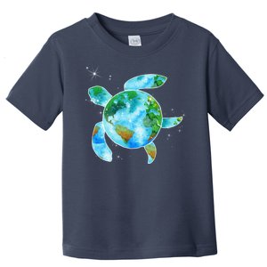 Restore Earth Sea Turtle Art Save The Planet Toddler T-Shirt