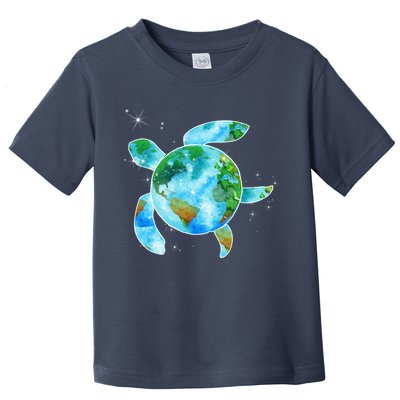 Restore Earth Sea Turtle Art Save The Planet Toddler T-Shirt