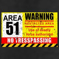 Restricted Area 51 No Trespassing Funny Hat