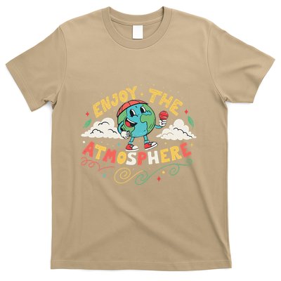 Retro Enjoy The Atmosphere Funny Earth Day T-Shirt