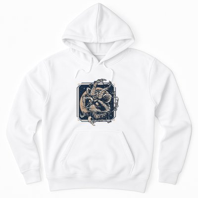 Raccoon Evil Third Eye Witchy Halloween Goth Racoon Hoodie