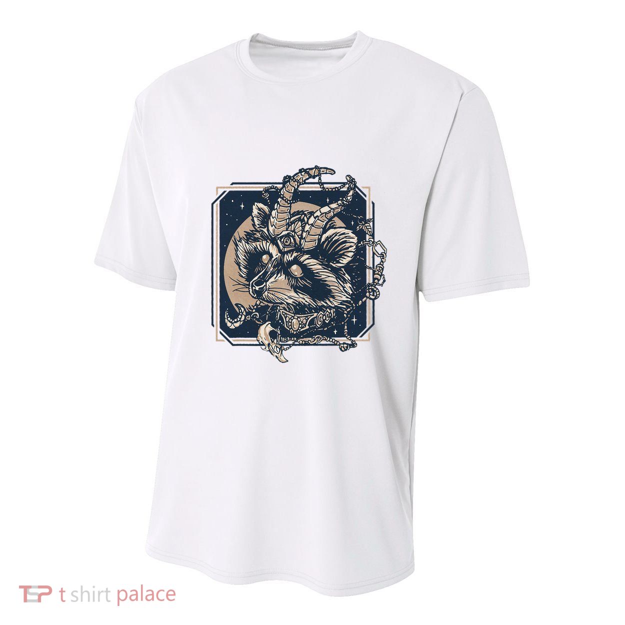 Raccoon Evil Third Eye Witchy Halloween Goth Racoon Youth Performance Sprint T-Shirt