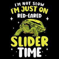Red Eared Turtle Red Eared Funny Red Eared Slider Turtle Drawstring Bag