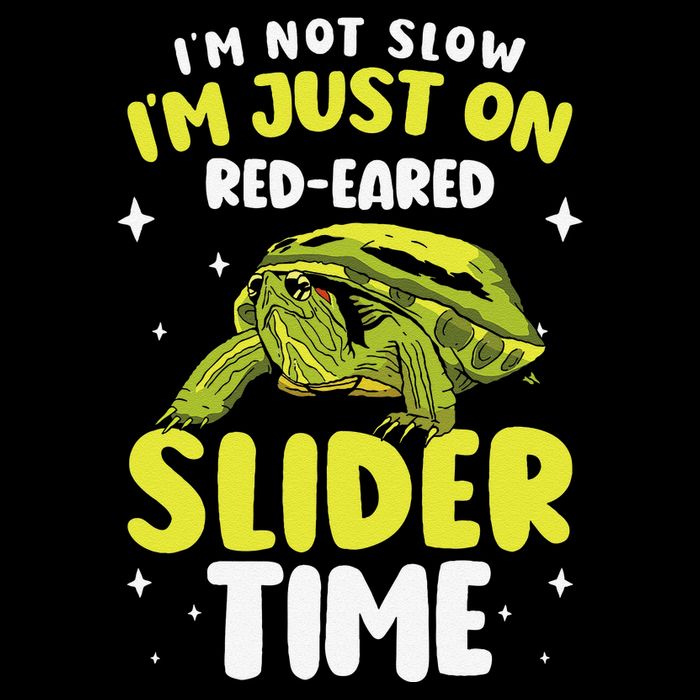 Red Eared Turtle Red Eared Funny Red Eared Slider Turtle Drawstring Bag
