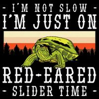 Red Eared Turtle Red Eared Funny Red Eared Slider Turtle Mousepad