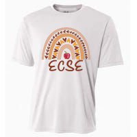 Rainbow Ecse Team Back To School Appreciation Fall Cooling Performance Crew T-Shirt