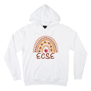 Rainbow Ecse Team Back To School Appreciation Fall Hoodie