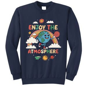 Retro Enjoy The Atmosphere Funny Earth Day Sweatshirt