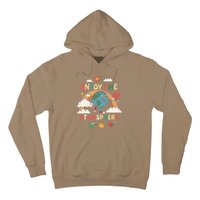 Retro Enjoy The Atmosphere Funny Earth Day Hoodie