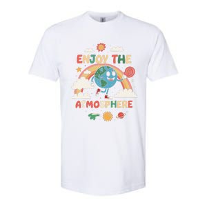 Retro Enjoy The Atmosphere Funny Earth Day Softstyle CVC T-Shirt