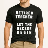 Retied Teacher Let The Recess Begin Performance Shirt