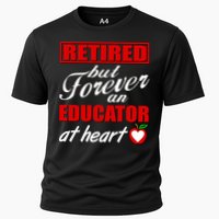 Retired But Forever An Educator At Heart Performance Shirt