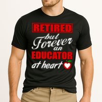 Retired But Forever An Educator At Heart Performance Shirt