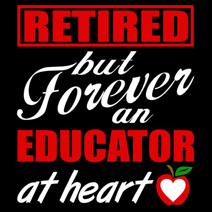 Retired But Forever An Educator At Heart Full Zip Hoodie