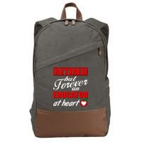 Retired But Forever An Educator At Heart Cotton Canvas Backpack