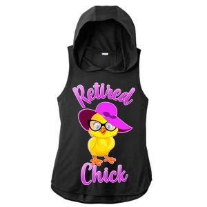 Retired Chick Ladies PosiCharge Tri-Blend Wicking Draft Hoodie Tank