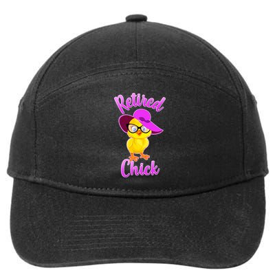 Retired Chick 7-Panel Snapback Hat