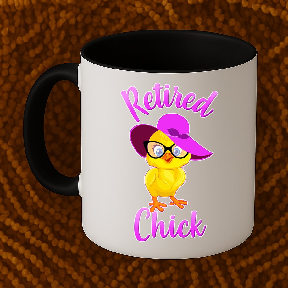 Retired Chick Mug