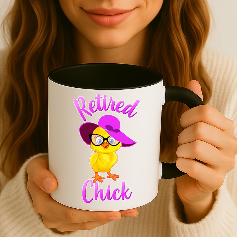 Retired Chick Mug