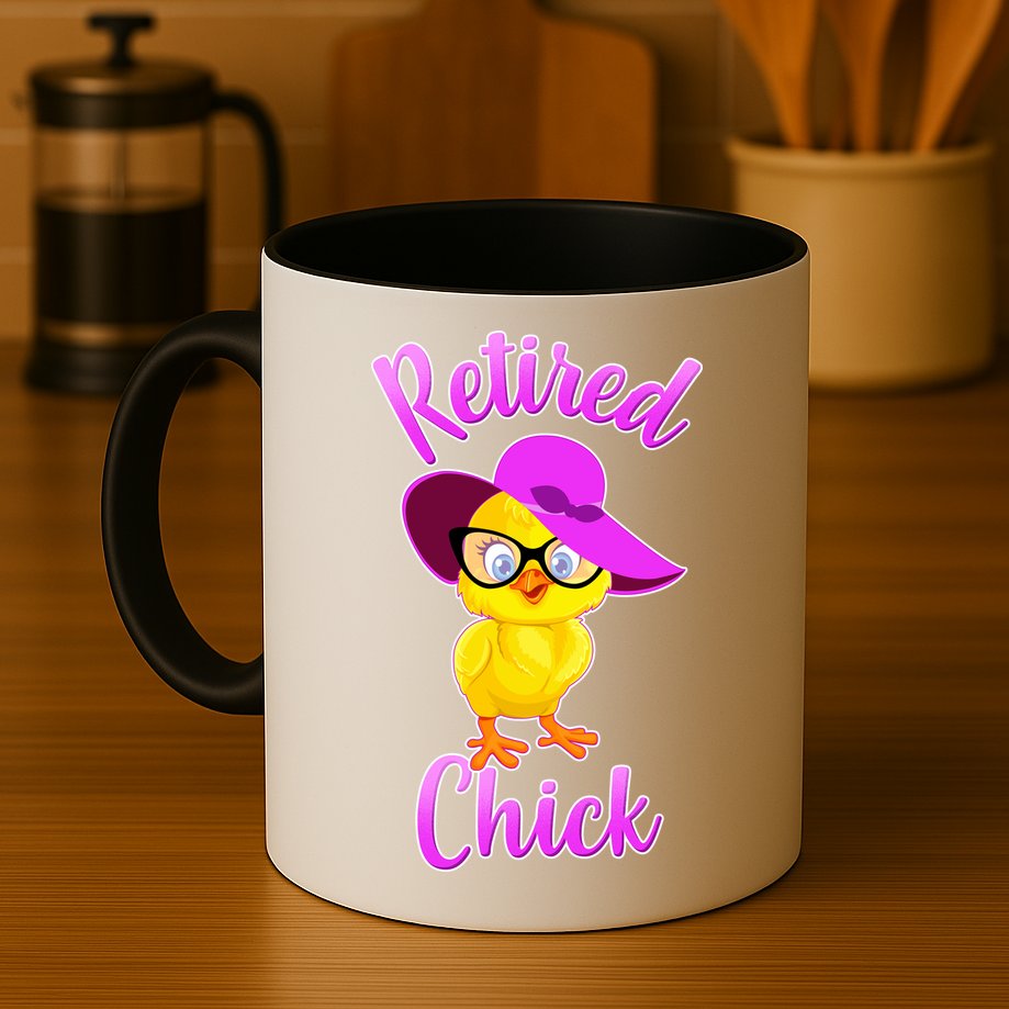 Retired Chick Mug