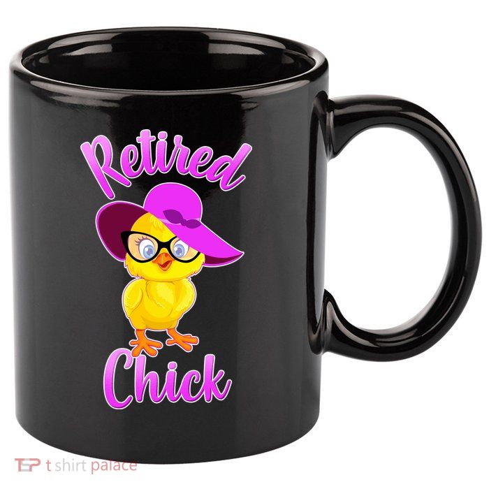 Retired Chick 11oz C Handle Ceramic Mug