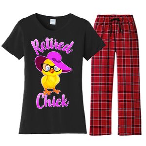 Retired Chick Women's Flannel Pajama Set