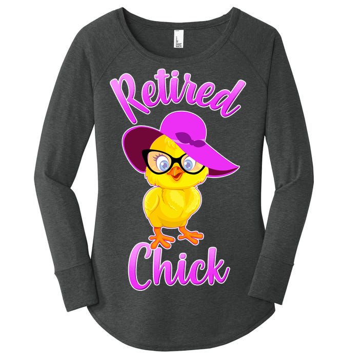 Retired Chick Women's Perfect Tri Tunic Long Sleeve Shirt