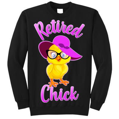 Retired Chick Tall Sweatshirt