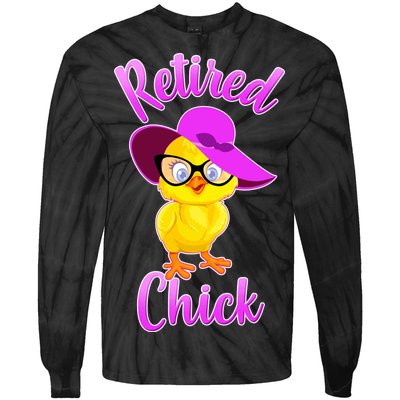 Retired Chick Tie-Dye Long Sleeve Shirt