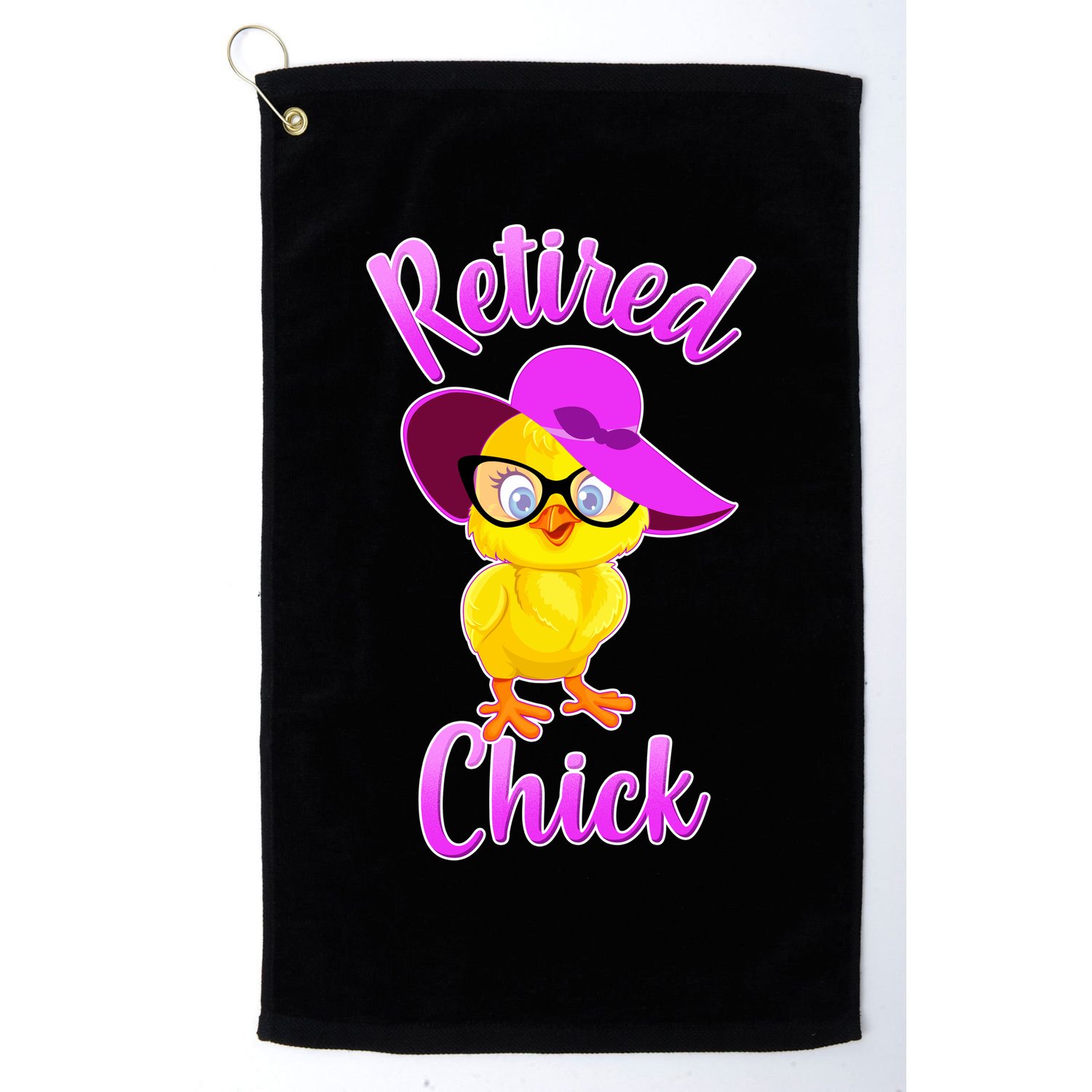 Retired Chick Golf Towel
