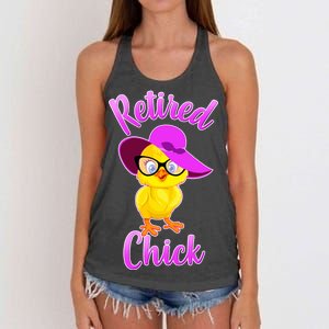 Retired Chick Women's Knotted Racerback Tank