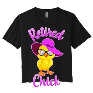 Retired Chick Women's Crop Top Tee