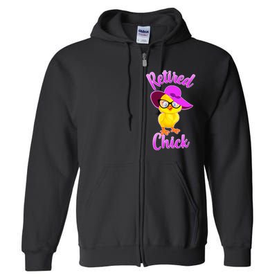 Retired Chick Full Zip Hoodie