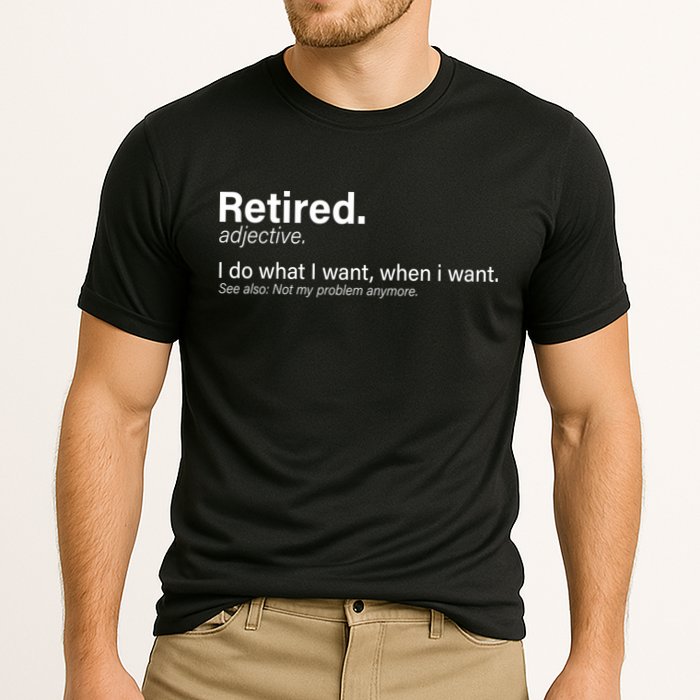 Retired Definition Performance Shirt