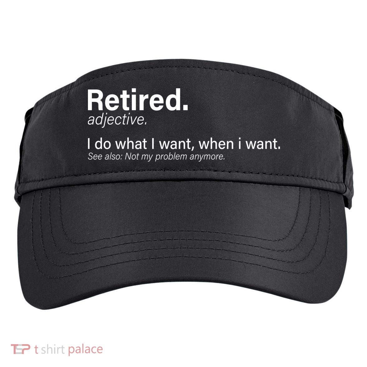 Retired Definition Adult Drive Performance Visor