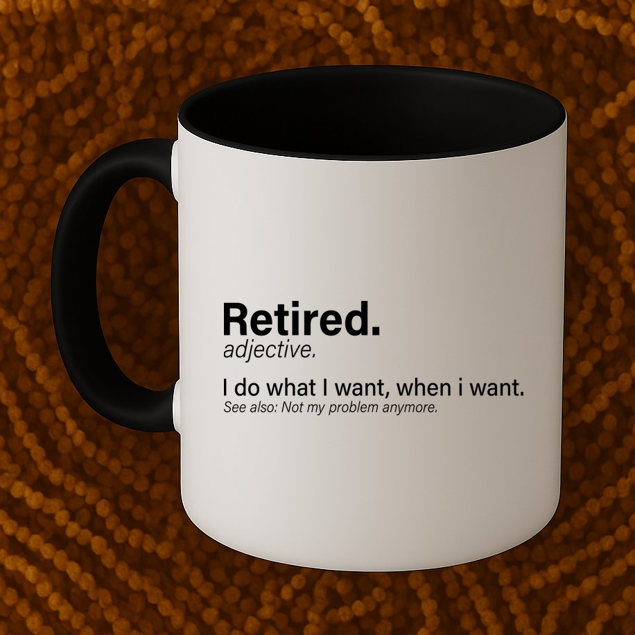 Retired Definition Mug
