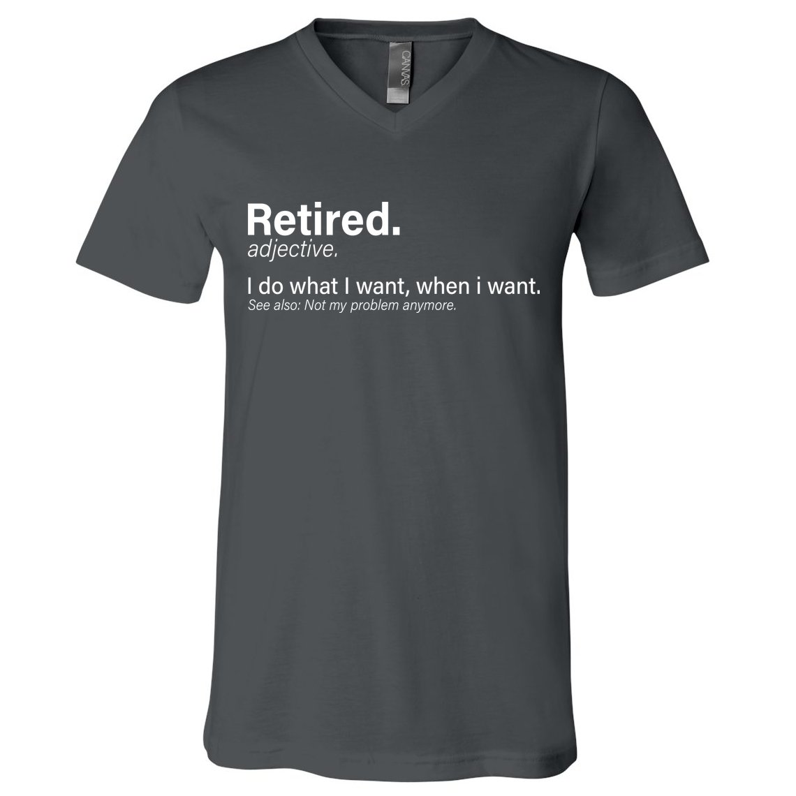 Retired Definition V-Neck T-Shirt
