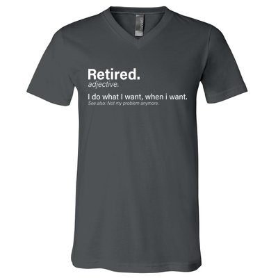 Retired Definition V-Neck T-Shirt