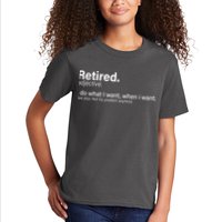 Retired Definition Kids T-Shirt
