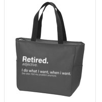 Retired Definition Zip Tote Bag
