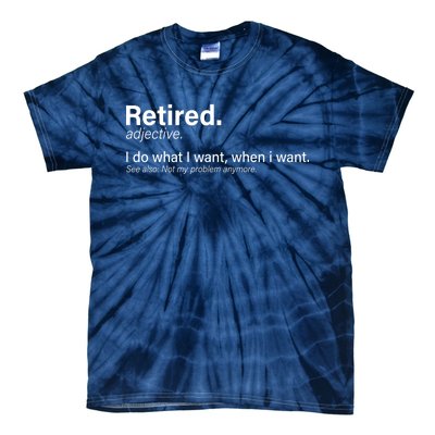 Retired Definition Tie-Dye T-Shirt