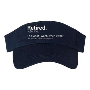 Retired Definition Valucap Bio-Washed Visor