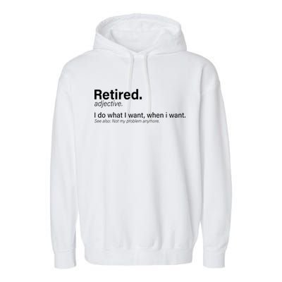 Retired Definition Garment-Dyed Fleece Hoodie